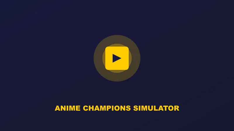 Anime Champions Simulator Codes
