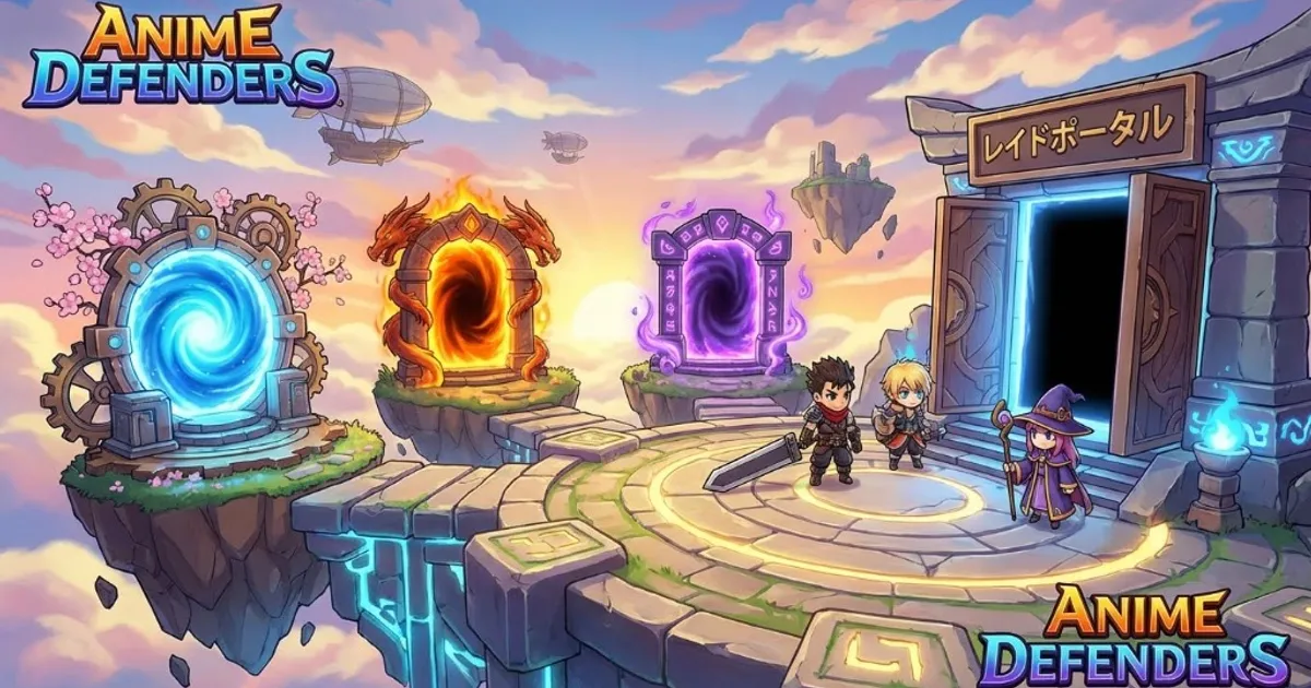 Anime Defenders Portals Guide